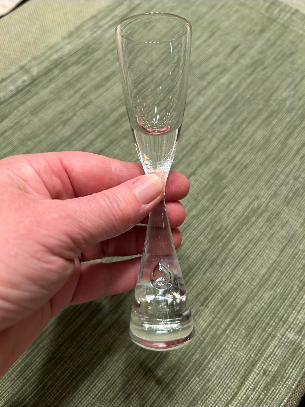 Princess Schnapps Glass by Holmegaard by Designer Bent Severin MCM Danish Design